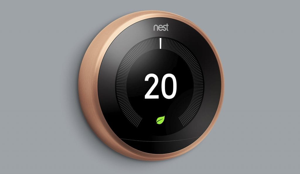 Nest Learning Thermostat Copper ECS Plumbing and Heating