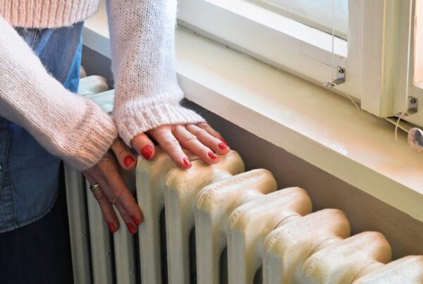 a cold radiator in need of powerflushing